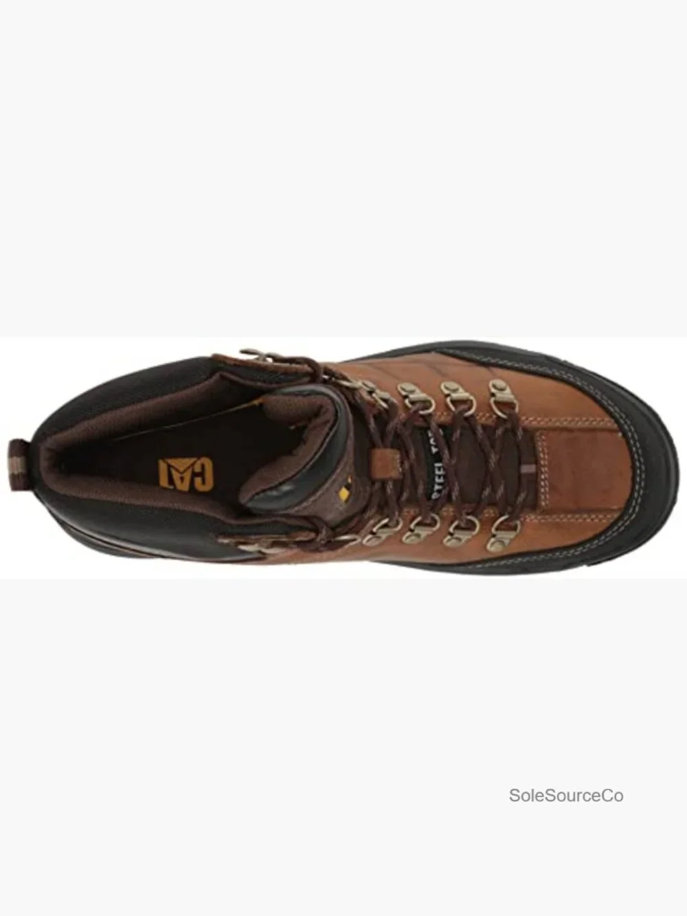 Waterproof Steel Toe Work Boot Slip Resistant EH Protection Lace-Up